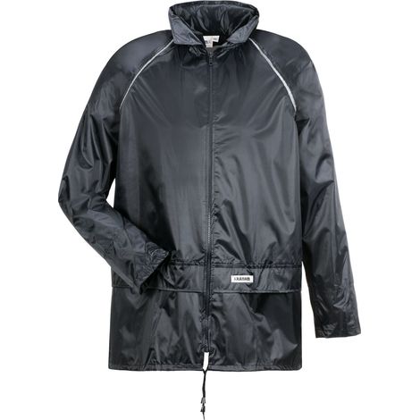 Combinaison de pluie Aqua, taille L, bleu marine (1/4)