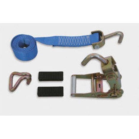 Maxter – Sangle porte voiture 50 mm – Longueur 2 m – Capacité 3,5 tonnes – Fixation sécurisée pour transport de véhicules