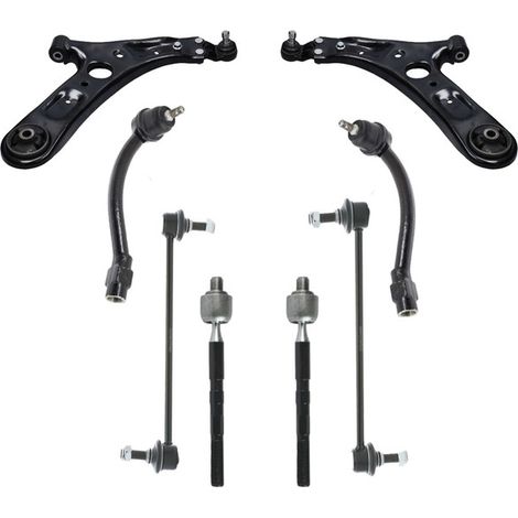KIT BRACCIO OSCILLANTE 8 PEZZI COMPATIBILE CON KIA CEE'D (JD) 1.6 CRDi 136 07.2015 - 07 / Kit Sospensione Completo OE/OEM / Bracci Oscillanti + Testine Sterzo / Sostituzione Diretta OEM