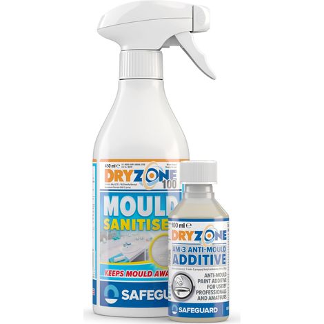Dryzone 100 Spray and ACS Anti Mould Paint Additive (1/3)