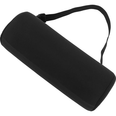 Coussin lombaire avec sangles élastiques pour améliorer la posture, coussin pour le bas du dos, pour chaise de bureau ou siège auto (1/5)
