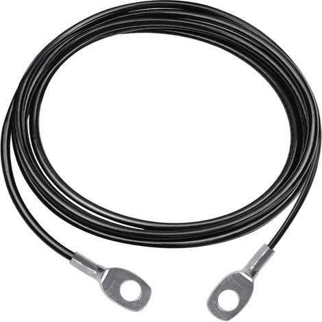 Câble pour équipement de fitness Cozevdnt, 1,5 m, noir, nylon (1/4)