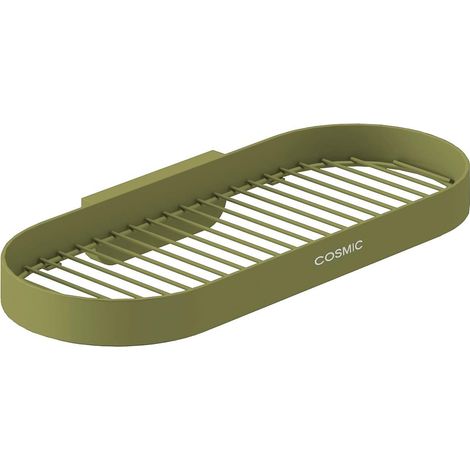 Cosmic Wall-Mounted Shower Soap Dish with Adhesive olive Geyser (1/5)