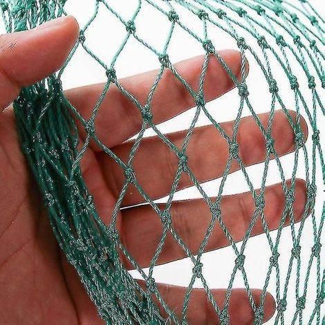 KLVGTIFS PU - Filet anti-oiseaux robuste 5 x 10 m pour clôture de jardin et cultures