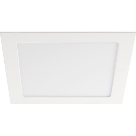 Downlight LED quadrato - 18W - 4000K - IP44 - Bianco - 225x225mm (1/5)