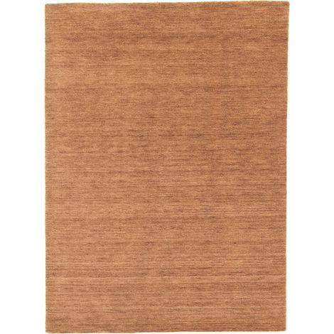 Tapis Kelim moderne Tapis Unai - Tapis en laine - 240x170cm, Rectangular - 100% Laine vierge - Tissé main - Marron
