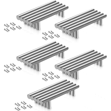 Randaco Schrankgriff Möbelgriffe Küchengriffe Türgriff Küchengriff 220x160x12MM 50 Stück