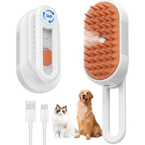 Laisse pour chien rétractable - Mécanisme de rétraction - Matériau tissé - Double laisse - Avec éclairage LED - Accessoire de promenade (1/5)
