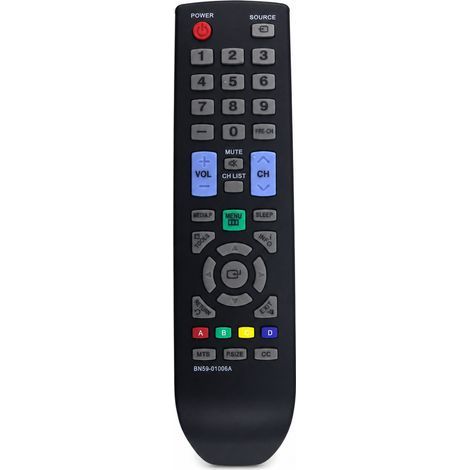 Mando a distancia de TV compatible con Samsung BN59-01006A, teclado numérico (1/5)