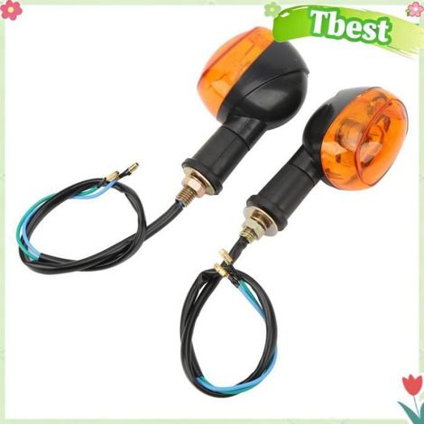 Tbest clignotant arrière Clignotant de Moto, Ampoule Lumineuse de Lampe Clignotante pour Moto moto optique (1/5)
