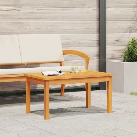 vidaXL  Coffee Table  Oil Natural Solid Acacia Wood