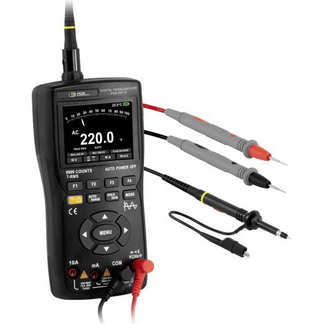 PCE Instruments PCE-OC 15 Multimetro portatile digitale incl Cavo di prova (1/5)