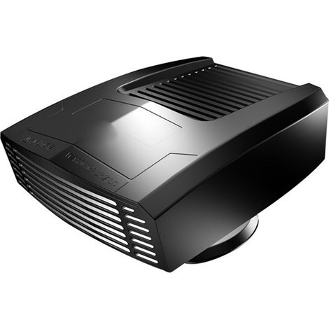Chauffage à Air Portable pour voiture, 2 vitesses réglables, dégivrage et désembuage, ventilateur de refroidissement rotatif à 360 degrés pour pare-brise de voiture (1/5)