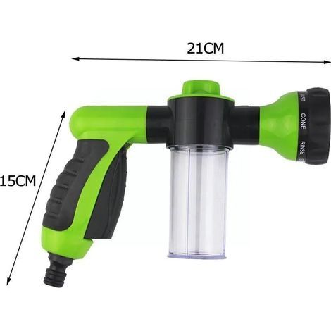 Automatische Wasserpistole – Autoreinigung – 3 Düsen – Schaumlanze (1/4)