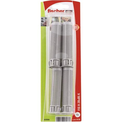 Pantalla 20x85 mm para sellador químico, 4 piezas