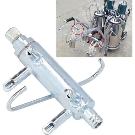 Griffe de Traite pour Vaches Laitières, 16mm, Nettoyage Facile, Performance Stable, Collecteur de Machine à Traire (1/5)