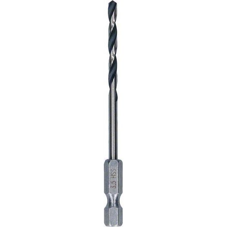HSS PointTeQ trapano a brugola da 3,5 mm, confezione da 10 pezzi