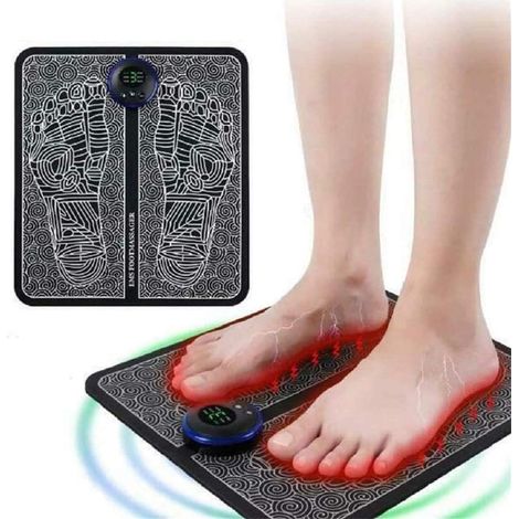 Filiyano-Appareil de massage des pieds EMS rechargeable par USB, stimulateur électrique portable, tapis de massage des pieds (1/5)