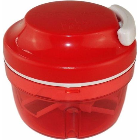 Coupe-oignons manuel 300ML - Hachoir oignons/ail multi-hachoirs pour légumes/fruits - Compatible Turbo-Chef (1/4)