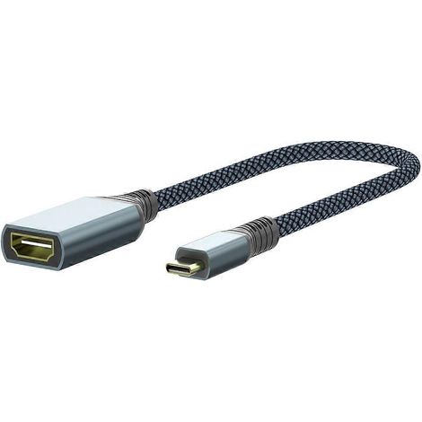 Câble compatible USB-C vers HDMI, adaptateur USB 3.1 vers HDMI, 4K x 2K à 30 Hz, 1080p à 30 Hz (1/5)