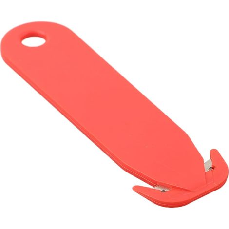 Cutter de sécurité à double tranchant avec lame en acier inoxydable et (1/5)
