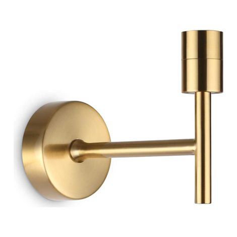 Appliques - Lampade Da Parete Set Metallo Ottone 1 Luce E27 (1/2)