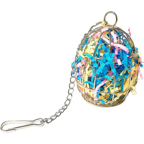 Metallene Vogelfutterhäuschen zum Aufhängen, Futterhilfe für den Außenbereich, Gartendekoration