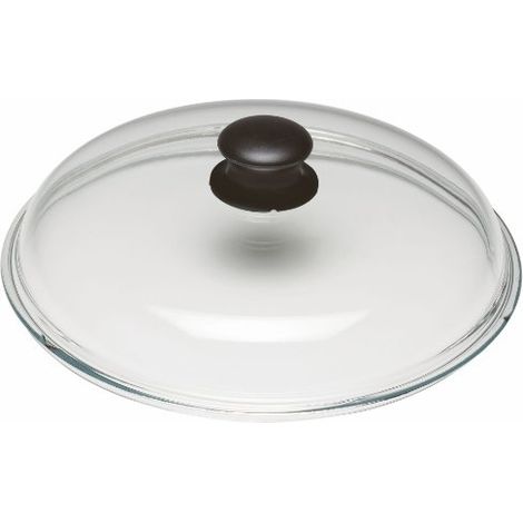 Coperchio in vetro roesle trasparente 20 cm plastica nera (1/3)