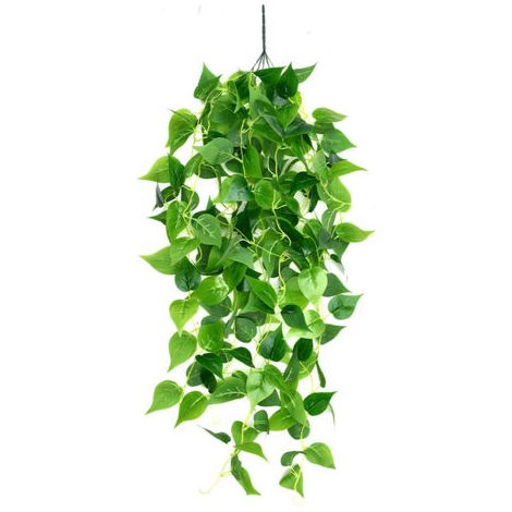 Plantes Suspendues Artificielles, Simulation de Plantes Suspendue 100cm Plante Artificielle Exterieur Lierre pour Mariage Jardin Balcon Intérieur Chambre Décoration Murale (1/4)
