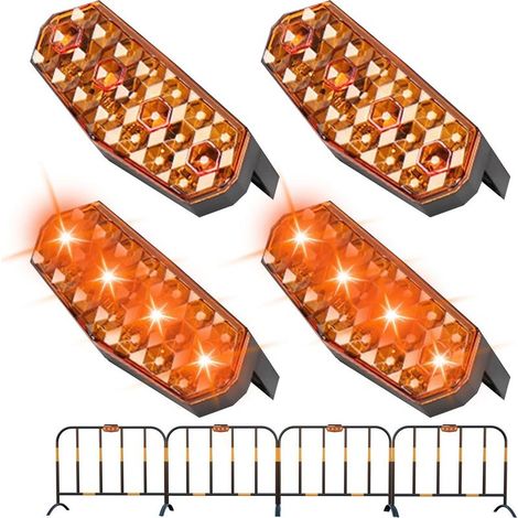 Lumières Stroboscopiques Solaires Lampe de Sécurité Clignotante à (1/5)