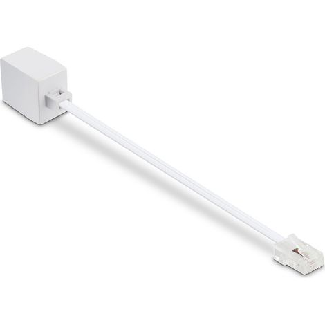 Adaptateur RJ45 mâle/RJ 11 fem.