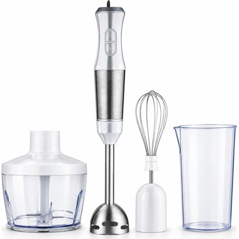 Frullatore a Immersione Mixer 3in1 e Accessori Ideale per Creme Vellutate Salse (1/5)