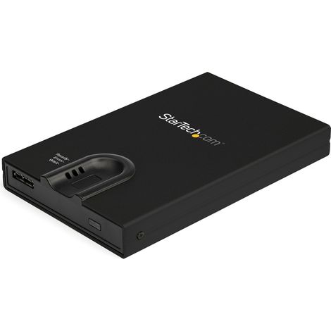 StarTech.com Box esterno hard disk con crittografia - Accesso tramite impronta digitale - Per unità SATA da 2,5 (ENCRYPTED HARD DRIVE ENCLOSURE - FINGERPRINT ACCESS 2.5 SATA) (1/5)