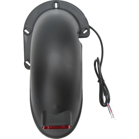 Garde-boue arrière électrique 10 pouces avec feu arrière, pièce de rechange pour trottinette électrique (1/5)