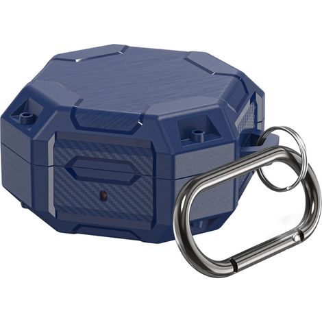 Etui Pour Ecouteurs Sans Fil - Etui De Protection Antichoc Avec Attache Porte-Clés - Compatible Galaxy Buds Live Buds Pro Buds 2 Buds 2 Pro - 1 Pièce (1/5)