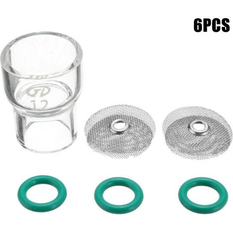 Kit de soudage à l'arc sous argon (6 pièces) pour la fabrication de coupelles en verre et de grilles à gaz. (1/5)