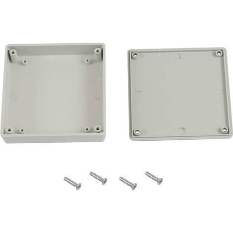 Boîtier universel Hammond Electronics 1551XGY ABS gris 80 x 80 x 20 1 pc(s) Y133922
