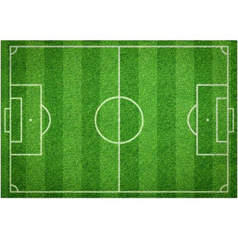 Autocollant Antidérapant 3D pour Sol Football 40X60 CM en PVC Résistant Tapis Décoratif Créatif pour Salle de Bain Salon et Entrée Protection Solide et Antidérapante (1/5)