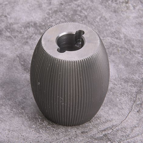 Roue de ponçage en acier forme œuf pour décalamineuse - grain 801 (1/4)