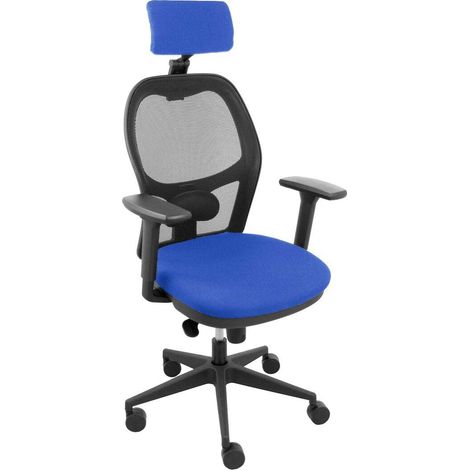 Piqueras y Crespo Silla Ergonómica Azul Confort Oficina