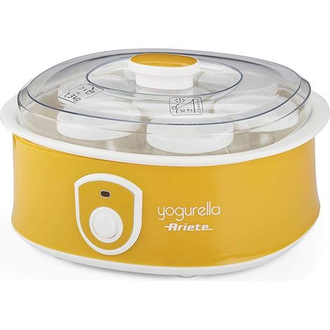 Yogurtiera électrique Ariete Yogurella 20W avec 7 pots en verre (1/5)