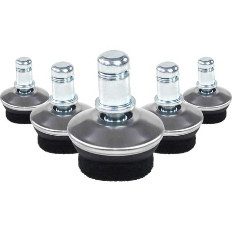 Filz-Gleiter STAND FZ I 5er Set silber hjh OFFICE
