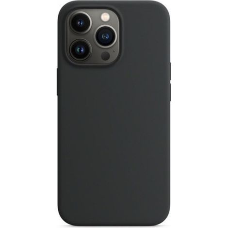 Lederhülle für iPhone 13 Mini – MagSafe-kompatibel – Rundumschutz – Mitternachtsschwarz – Einzelstück (1/5)
