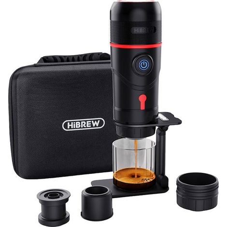 HiBREW H4 - Macchina da caffè portatile 3 in 1 da 80 W di alta qualità con custodia. (1/5)