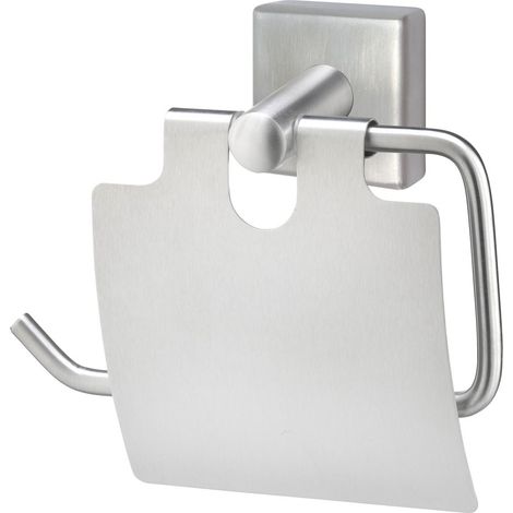 TrendLine Toilettenpapierhalter Simple Cube Deckel Edelstahl Papierrollenhalter (1/3)