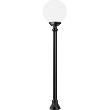 LCD Lampione da Giardino A-343998 Nero 75 Watt