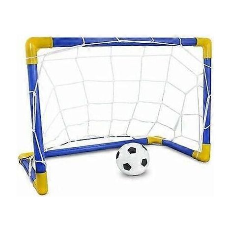 But de football. ensemble de jeu d'entraînement avec poteaux de but. adapté aux enfants de 3 ans et plus (1/3)