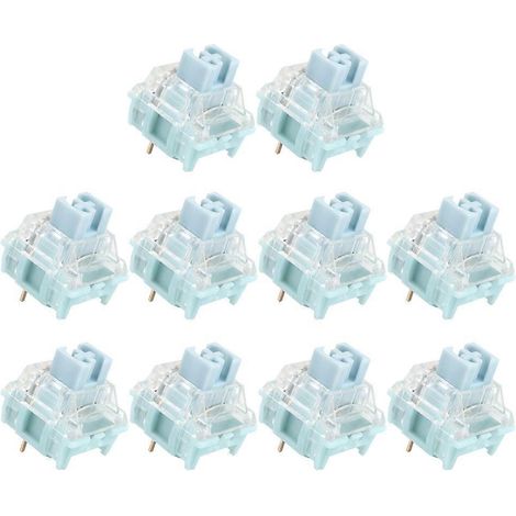10 interrupteurs TTC 3 broches pour clavier mécanique, interrupteur linéaire, 100 millions de clics - 3 (1/4)