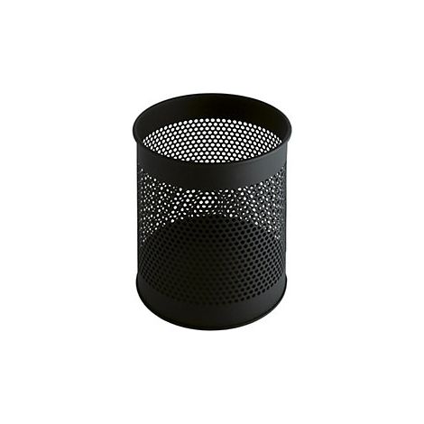 Papelera perforada  redonda  capacidad 15 l  H x Ø 320 x 260