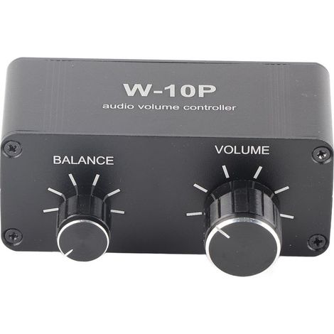Mini préamplificateur audio stéréo, amplificateur de casque, contrôleur de volume avec sortie jack RCA 3,5 mm (1/4)